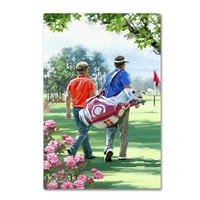 Zaštitni znak likovne umjetnosti 'Golf Players' platno umjetnost MacNeil Studio