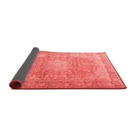Tradicionalni pravokutni perzijski tepisi u crvenoj boji za prostore tvrtke, 4' 6'