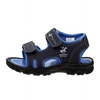 Sportske sandale za malu djecu s otvorenim nožnim prstima - tamno crna, 8