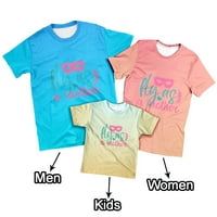 Poklon za Majčin dan-majice za mlade s grafičkim printom, odjeća za posadu, Uniseks veličine za djecu i odrasle
