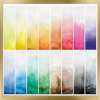 Podebljana boja-Akvarelni uzorci zidnih plakata, 14.725 22.375