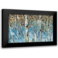 Craven, Katrina Black uokvirena suvremena muzejska umjetnička gravura pod nazivom zimska breza
