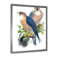 Dizajnerska umjetnost drevne ptice u Mumbaiju tradicionalna uokvirena umjetnička gravura