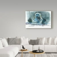 Zaštitni znak likovne umjetnosti 'ledena kupelj' platno umjetnost Marka Adlingtona
