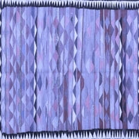 Tradicionalni tepisi tvrtke A. M., perivi u perilici rublja, četvrtasti, orijentalni stil, plava, kvadrat 4'